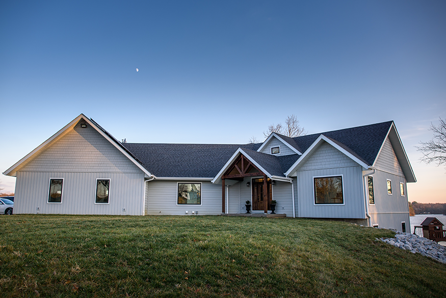 greenville lake house exterior front 1
