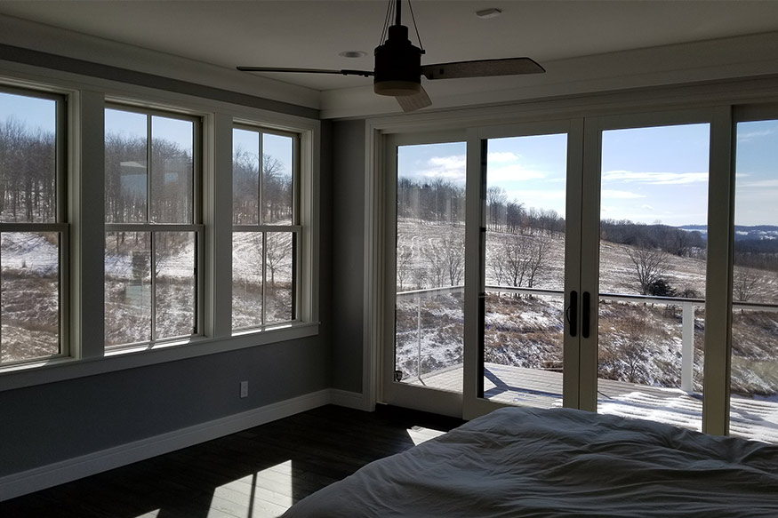 kunkle renovation new construction bedroom