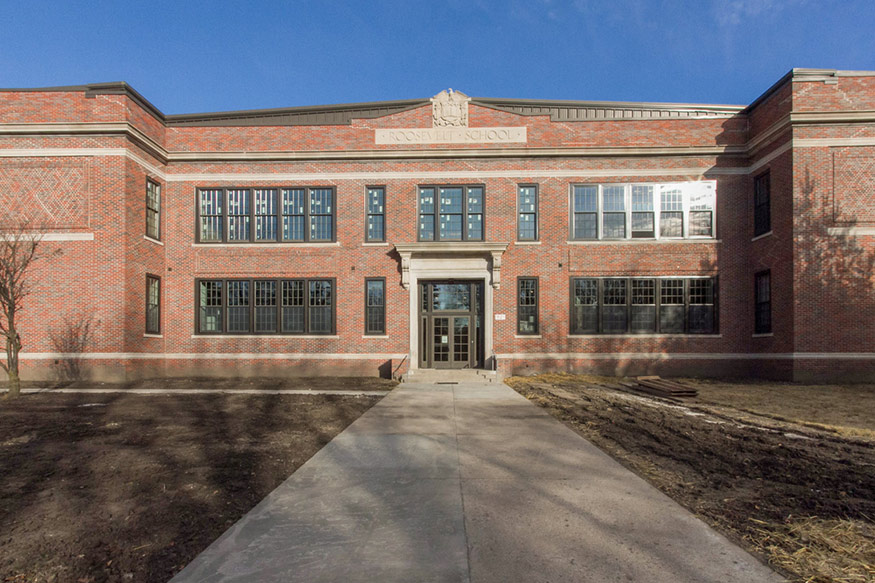 Roosevelt School Condominiums roosevelt school condos front
