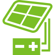 Solar PV Energy batteries